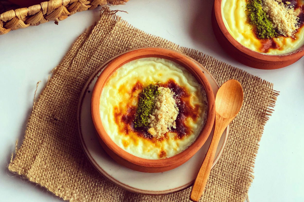 FIRIN SÜTLAÇ (Oven Baked Rice Pudding)